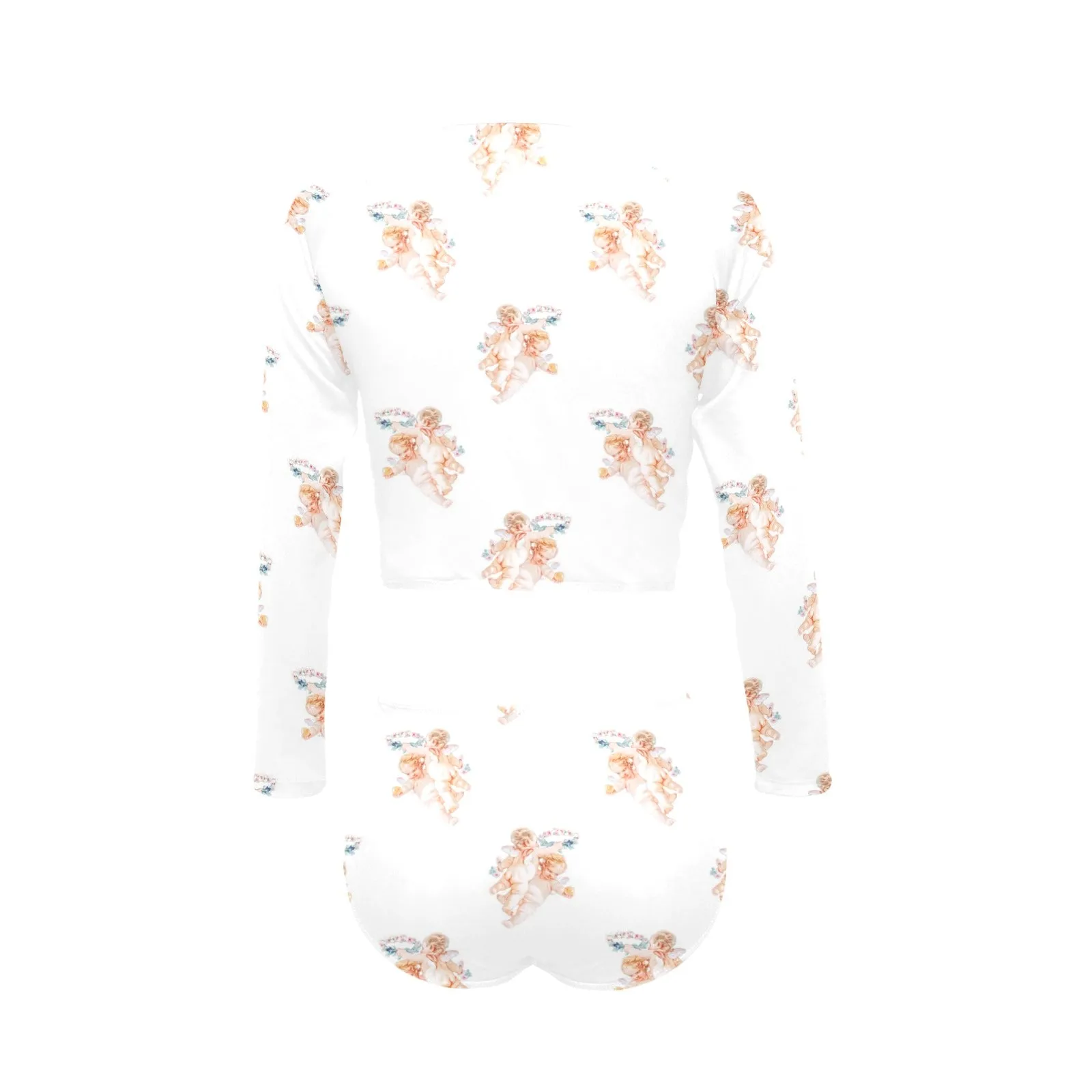 cheribum aloft smaller Long Sleeve Bikini Set (Model S27)