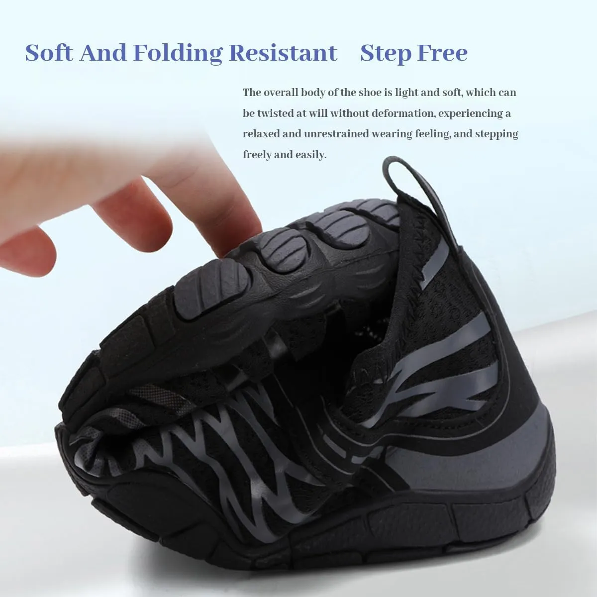 Grounded for Women Men Neuropathy - Barefoot Shoes for Women & Men | Wide Toe Box | Waterproof, Non-Slip & Running Shoes | Lightweight for Gym, Outdoor & Water Activities