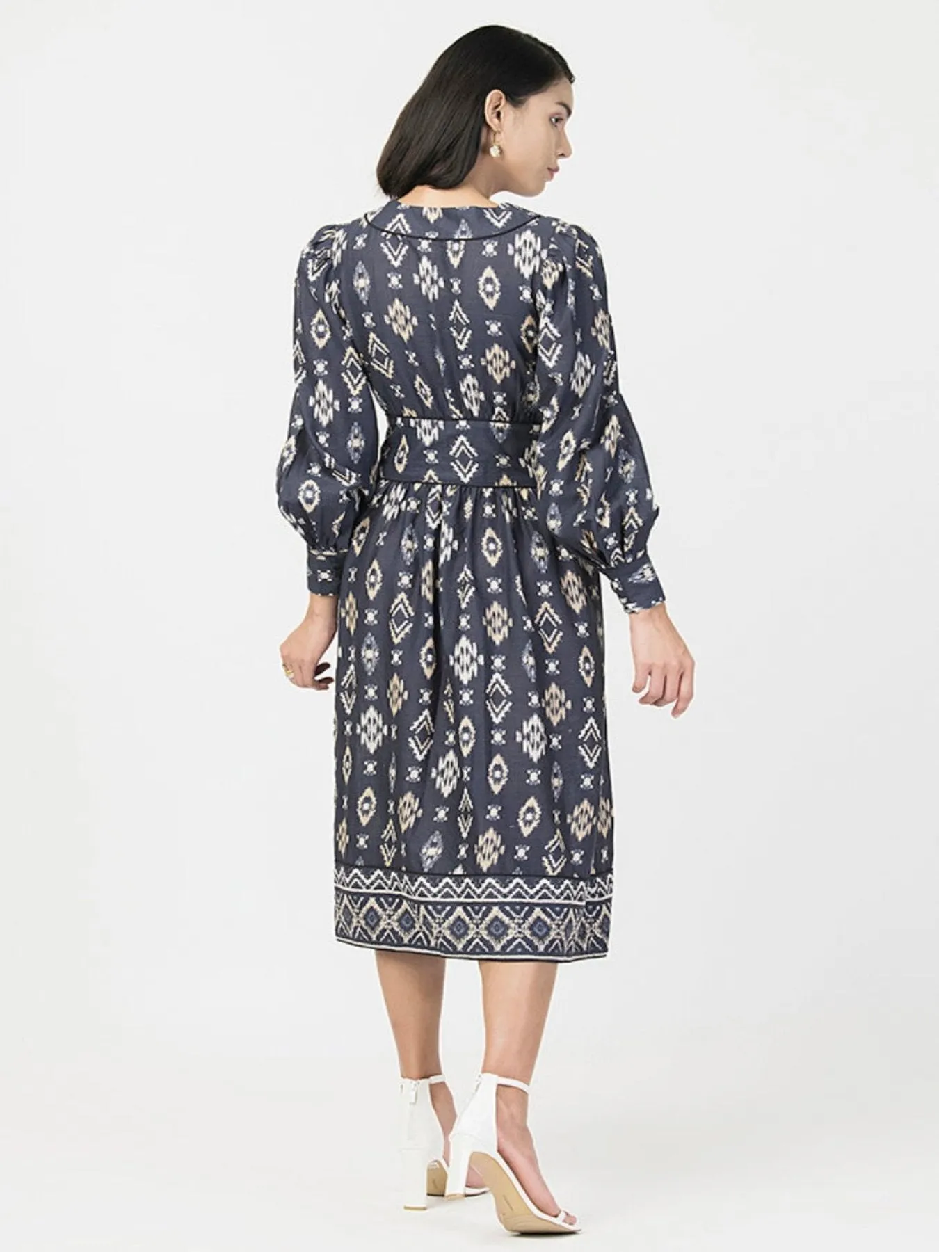 Ikkat Ethnic Dress
