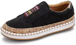 Ladmiple Womens Shoes Dressy Casual Loafers Slip on Fashion Canvas Sneakers Low Top Fashion Comfortable Walking Shoes
