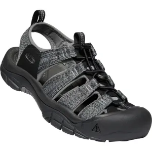 Mens Keen Newport H2 Black/Steel Grey