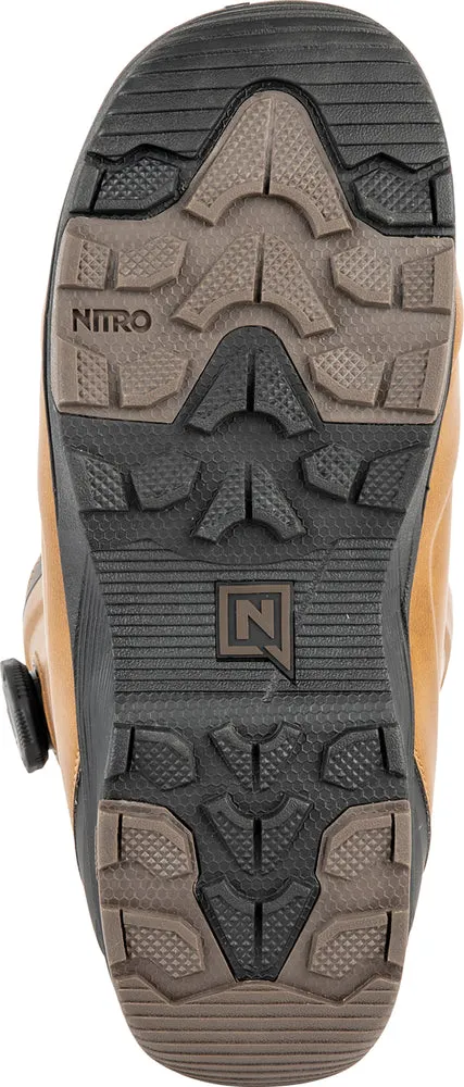 Nitro Club BOA Snowboard Boots in Brown 2024