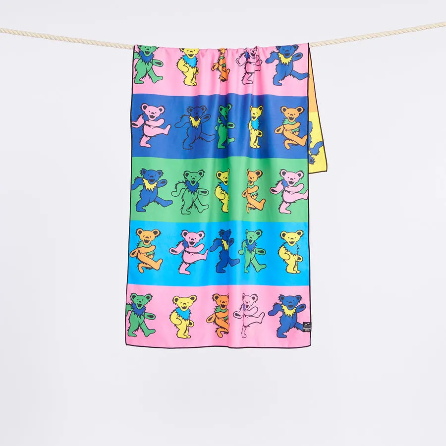 Slowtide Bear Stripe QD Towel-Multi