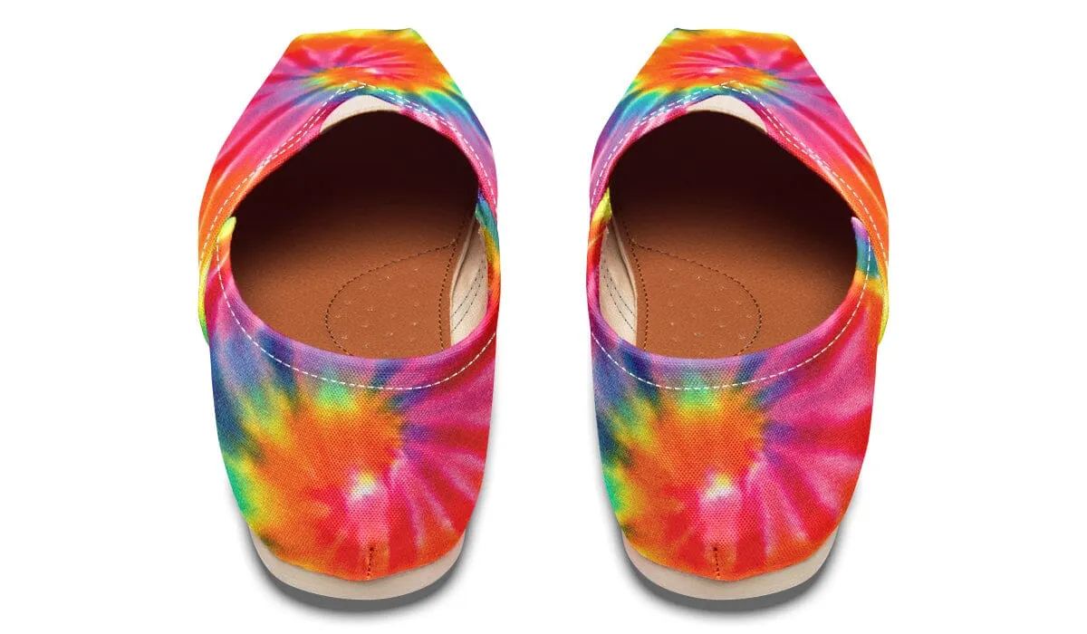 Tye Dye Casual Slip on Shoes