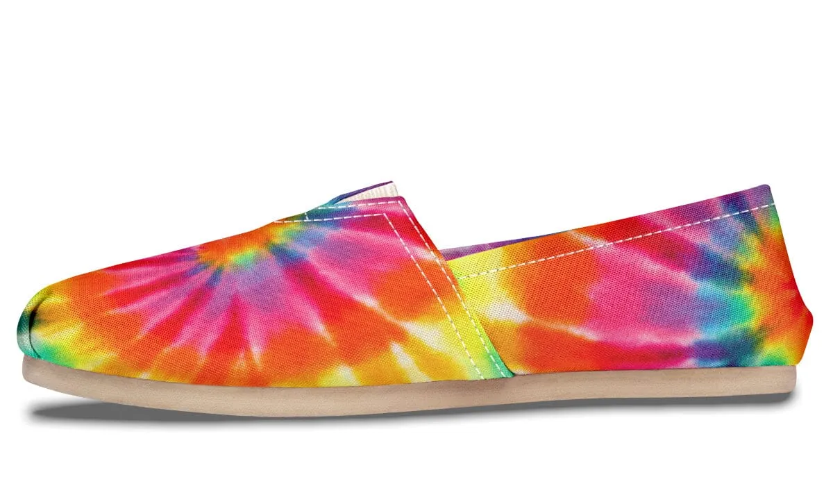 Tye Dye Casual Slip on Shoes