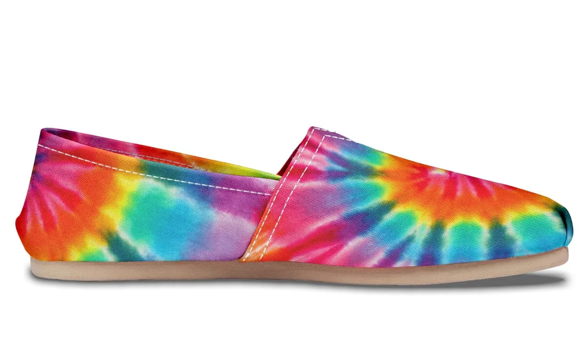 Tye Dye Casual Slip on Shoes