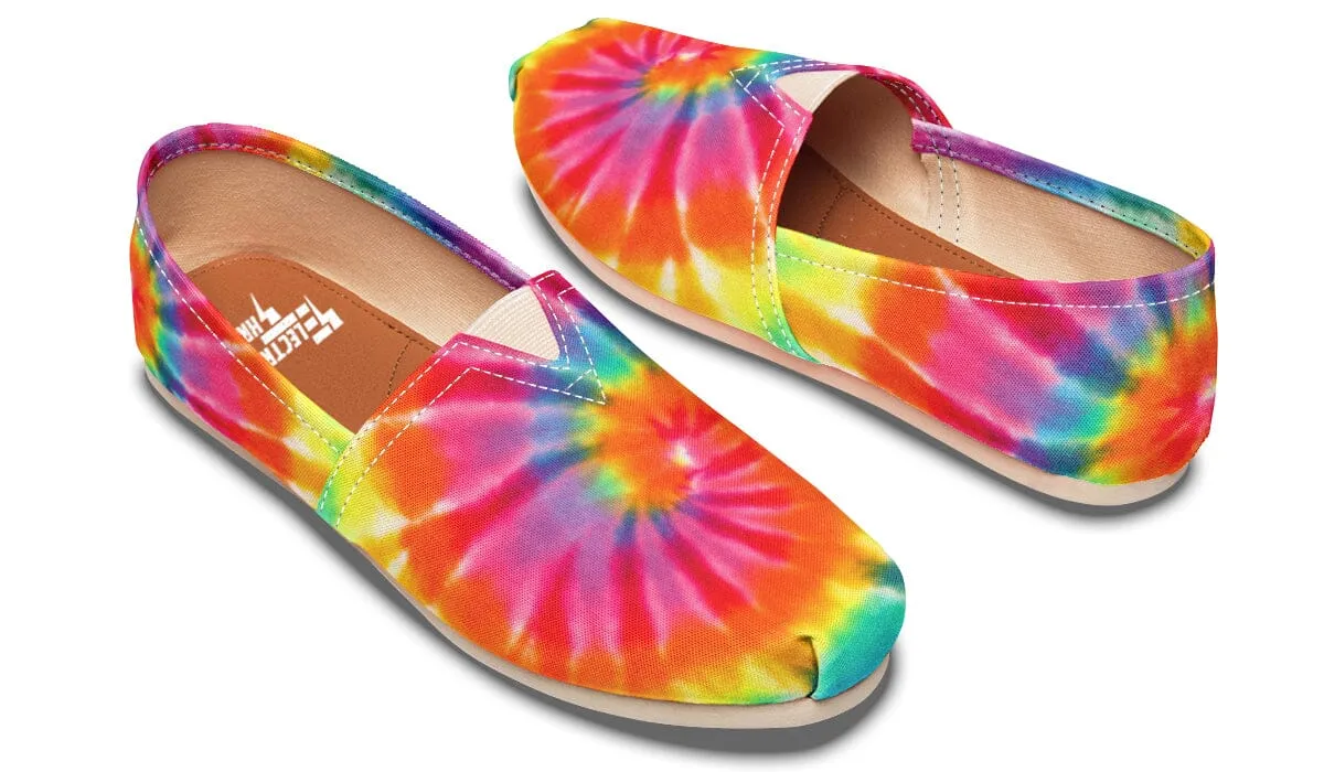 Tye Dye Casual Slip on Shoes