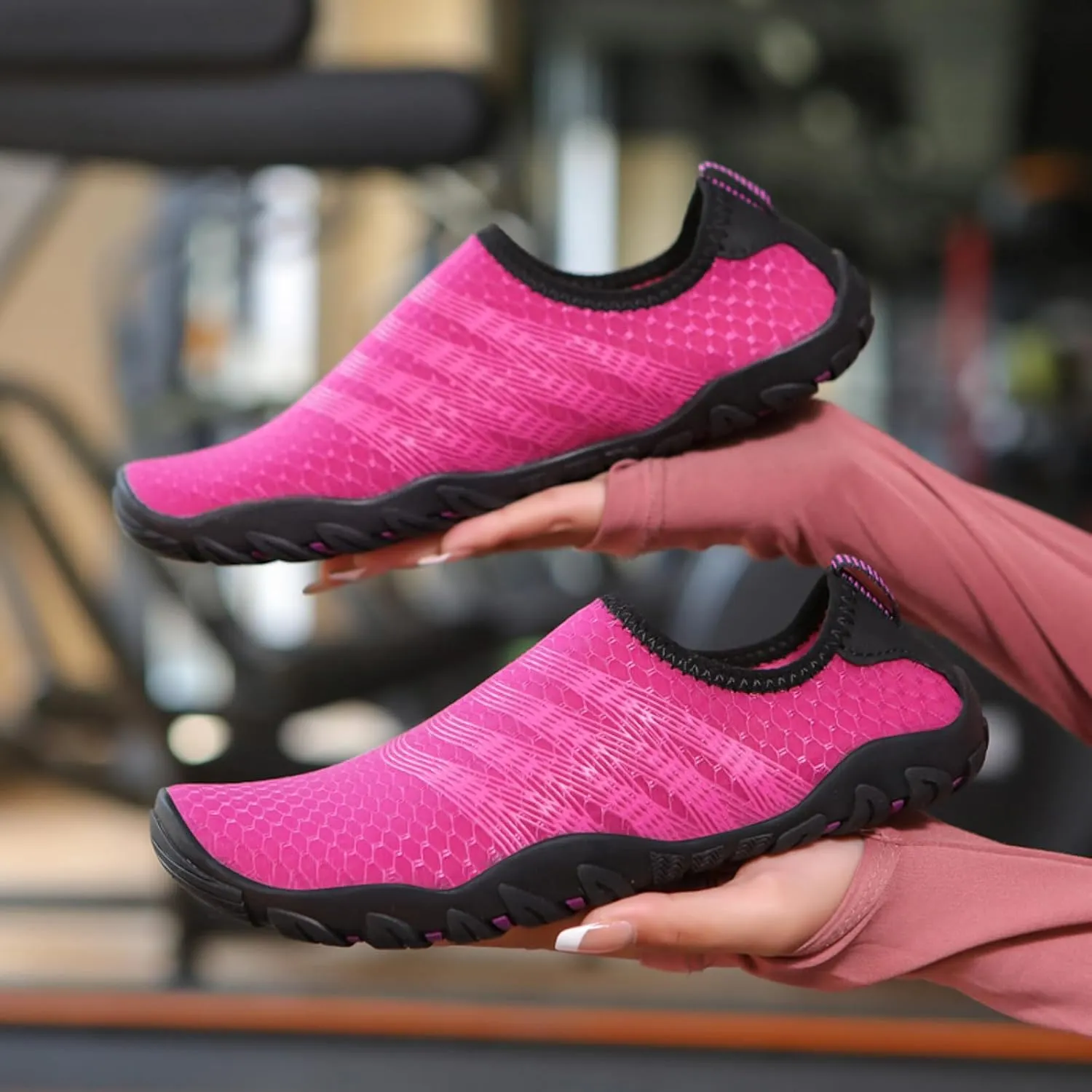 Womens Comfortable Non Slip Wading Shoes Quick Drying Socks Water Shoe Grounded Barefoot Footwear Kayak Shoes
