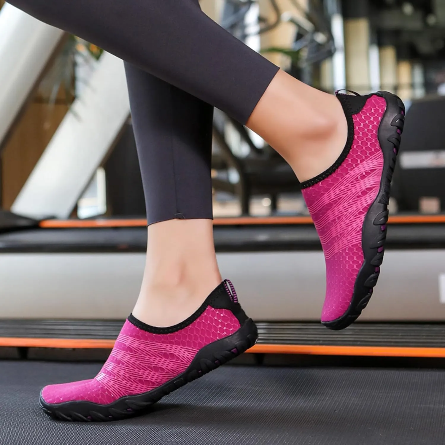Womens Comfortable Non Slip Wading Shoes Quick Drying Socks Water Shoe Grounded Barefoot Footwear Kayak Shoes